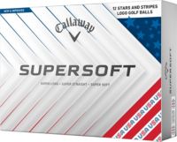 Callaway 2025 Supersoft Stars & Stripes Golf Balls