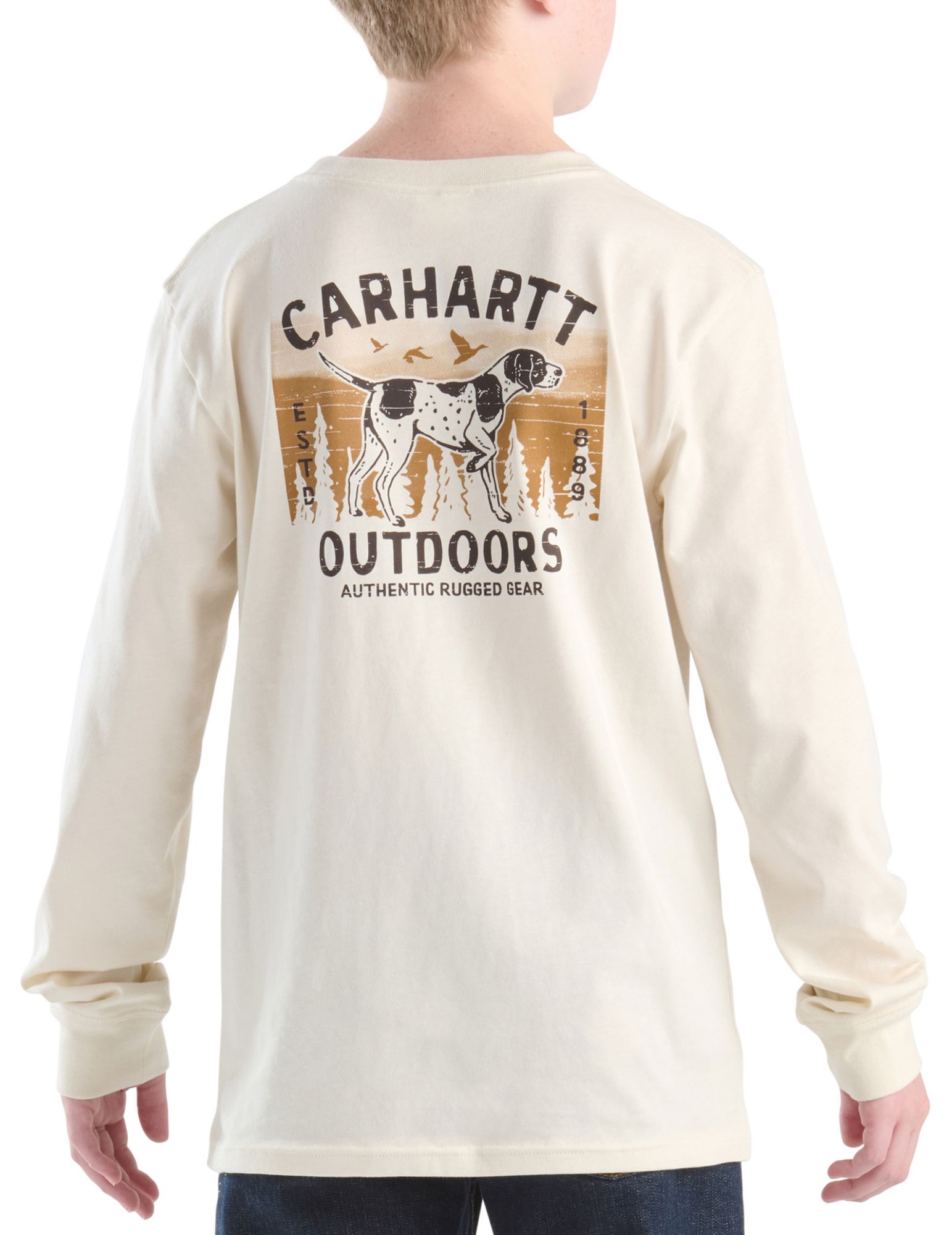 Carhartt Boys' Dog Pocket Graphic Long Sleeve Shirt product image