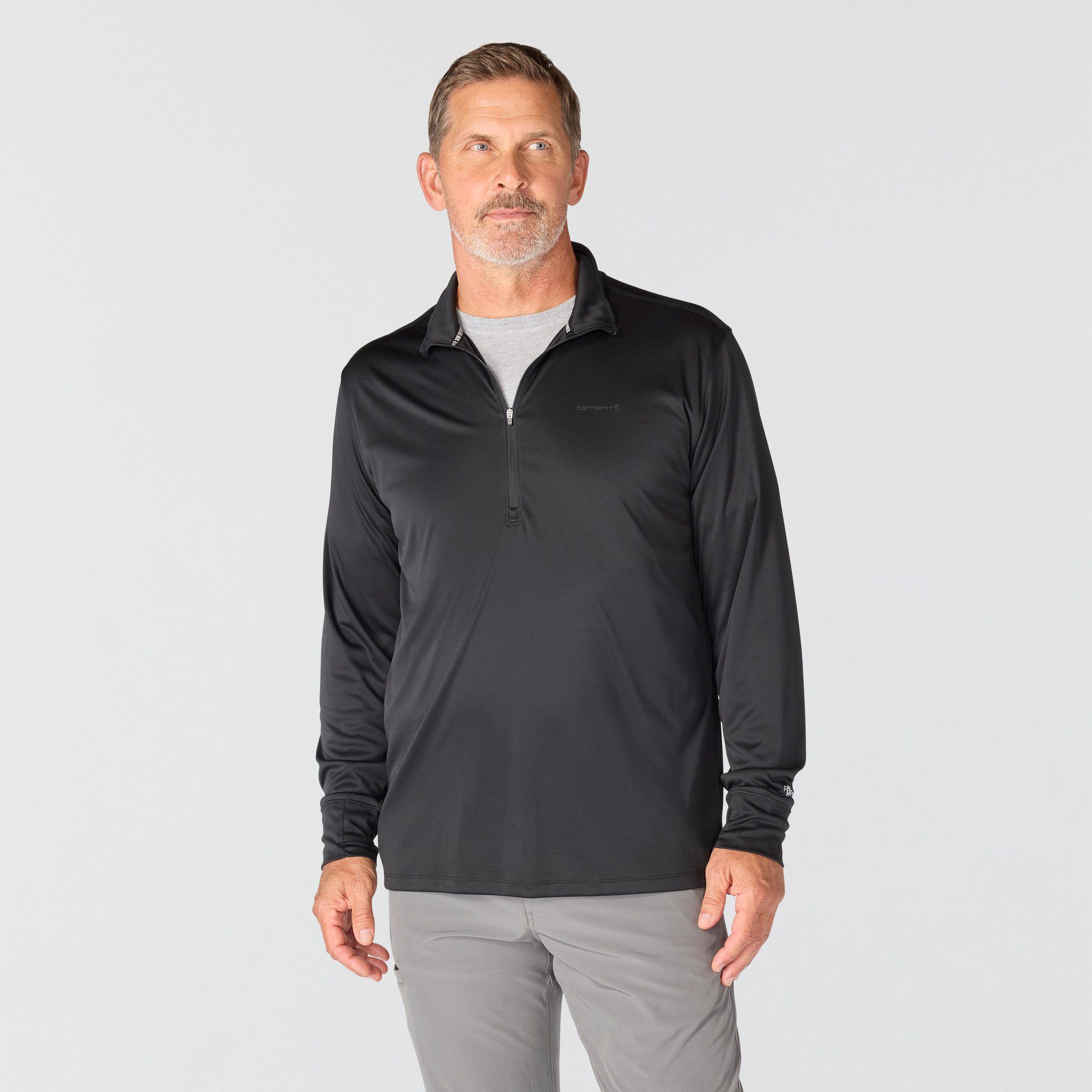 Carhartt Men's Sun Defender 1/4 Zip T-Shirt product image