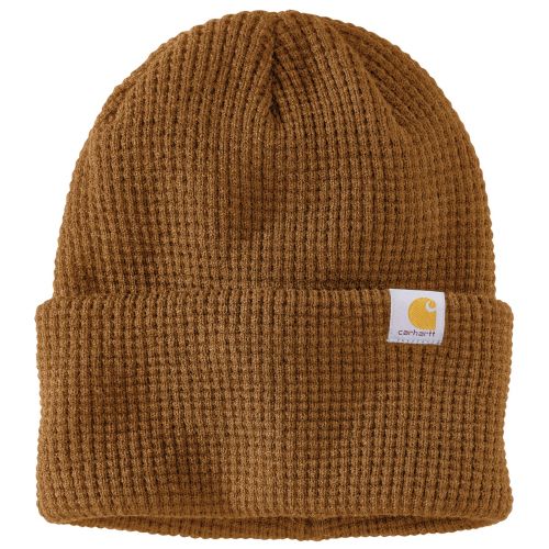 carhartt tobacco beanie WIP Acrylic Watch Hat HZ00 OSFA (Dark Brown) the elastic rib knit structure provides reliable thermal insulation without compromise Carhartt Watch Cap 2.0 Knit