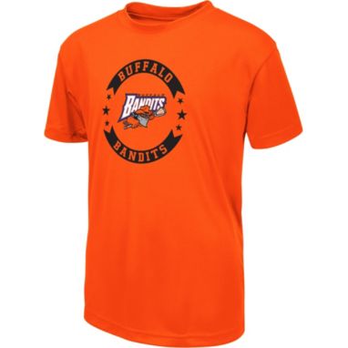 sorry, Colosseum Athletics Youth Buffalo Bandits Orange Trail T-Shirt is currently out of stock