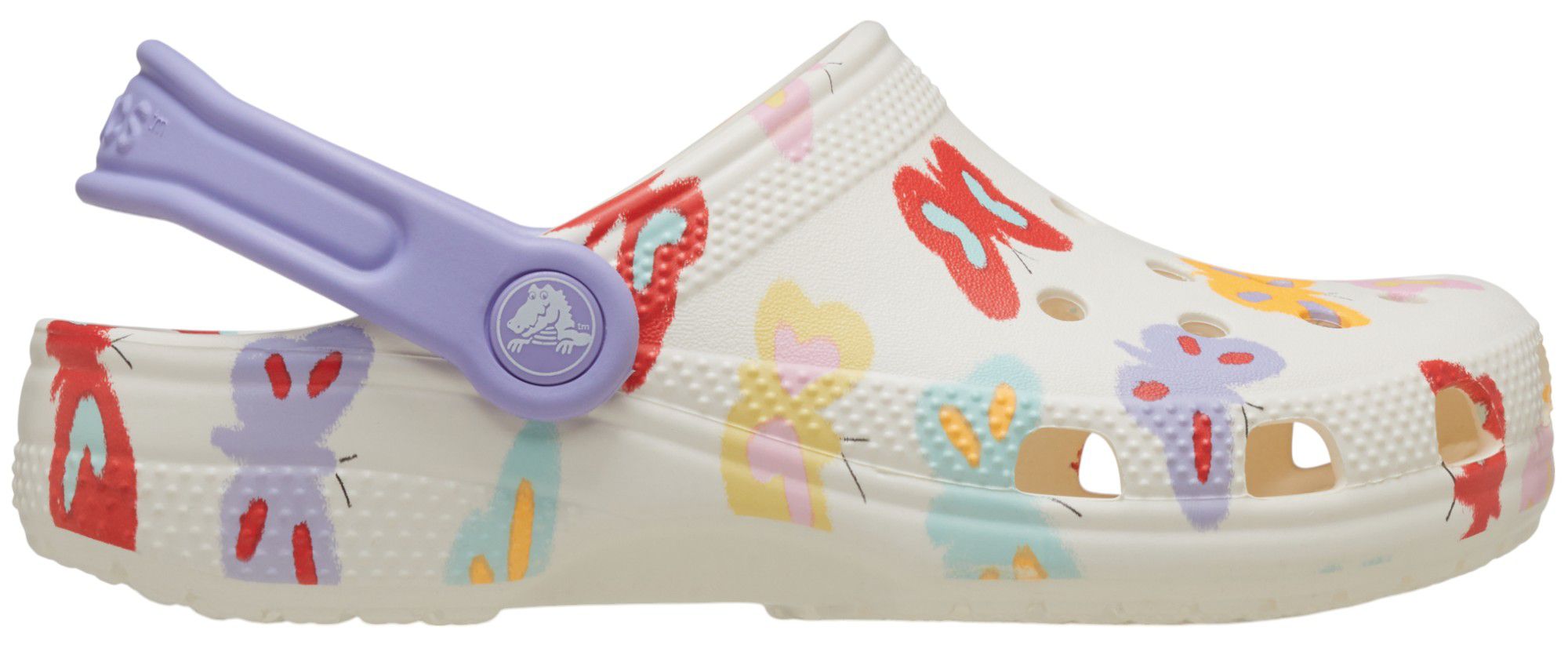 Crocs Toddler Butterfly Classic Clogs product image