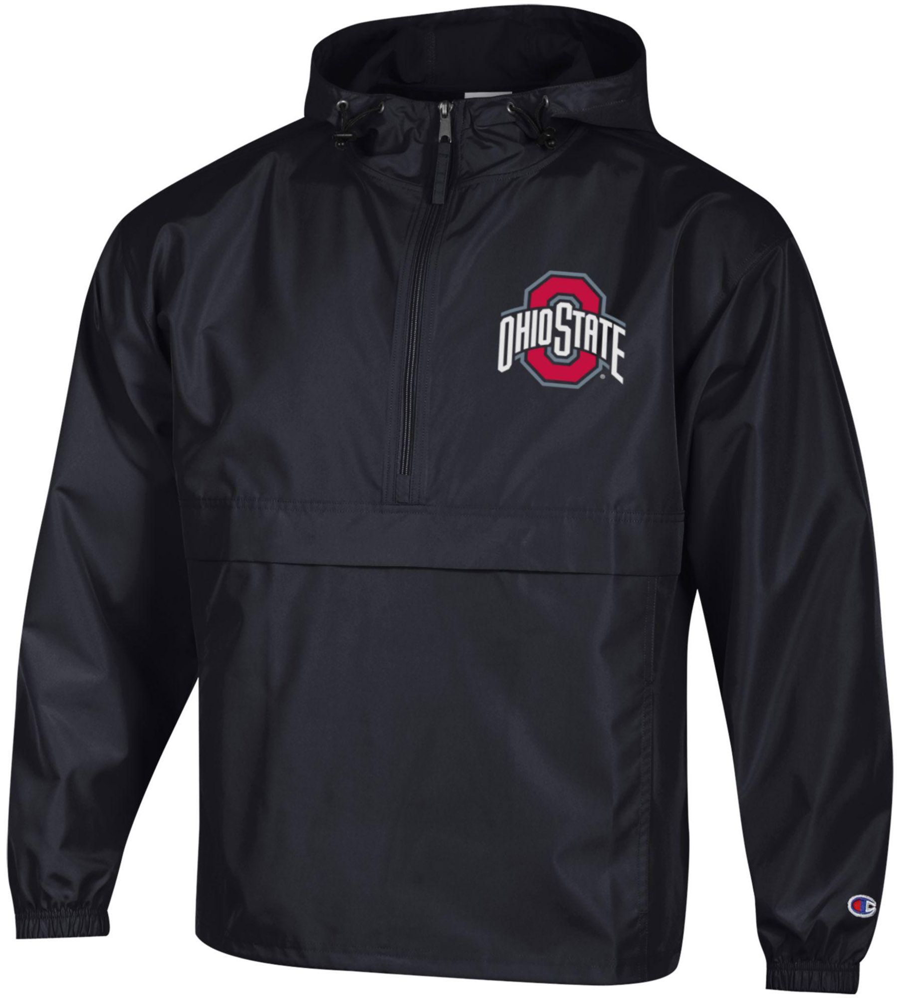 Champion Men's Ohio State Buckeyes Black Packable Jacket product image