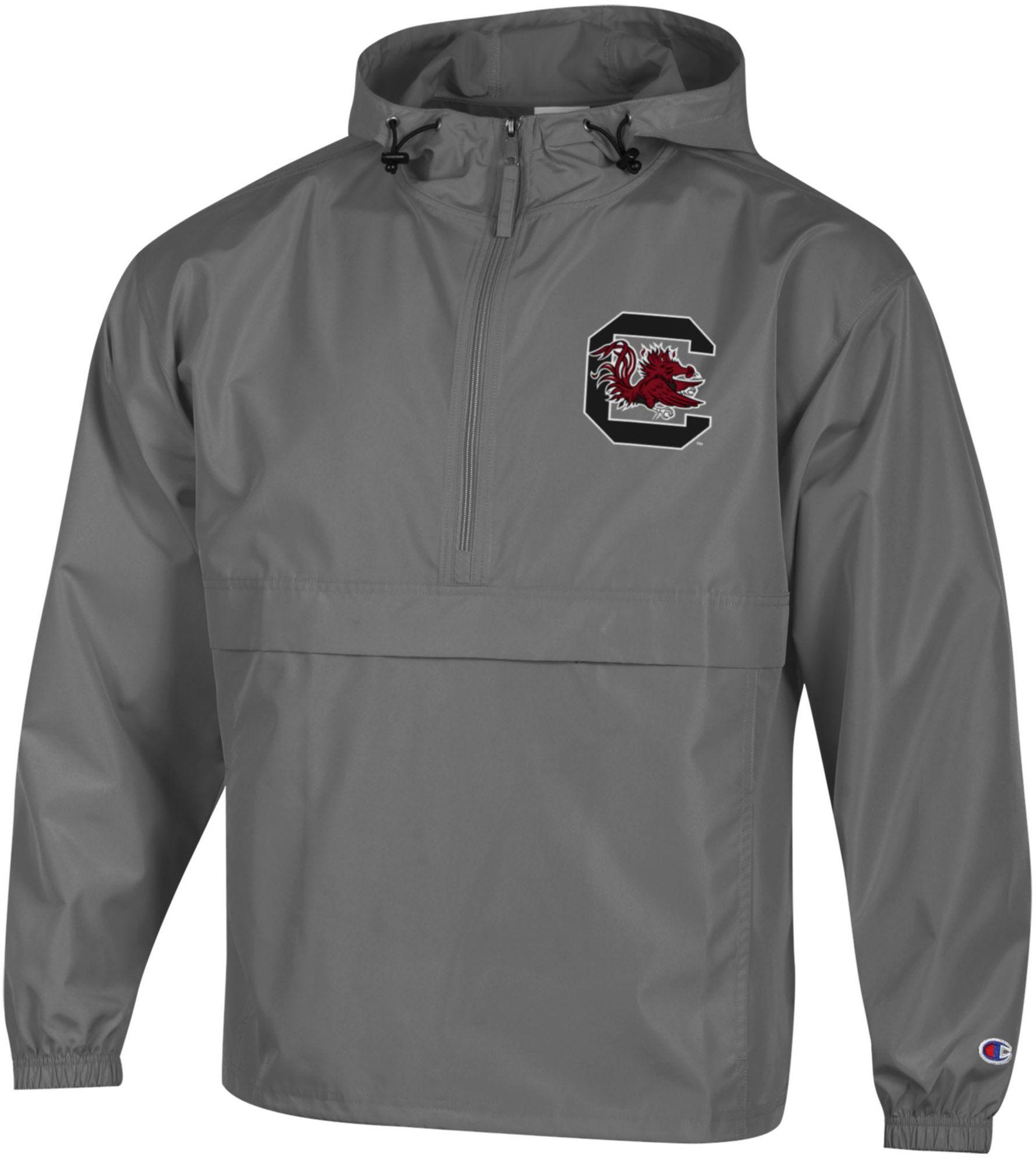 Champion Men's South Carolina Gamecocks Graphite Packable Jacket product image