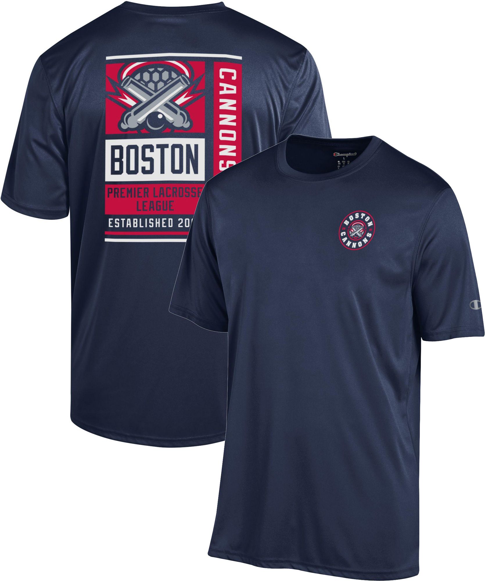 Champion Men's Boston Cannons Navy Athletic T-Shirt product image