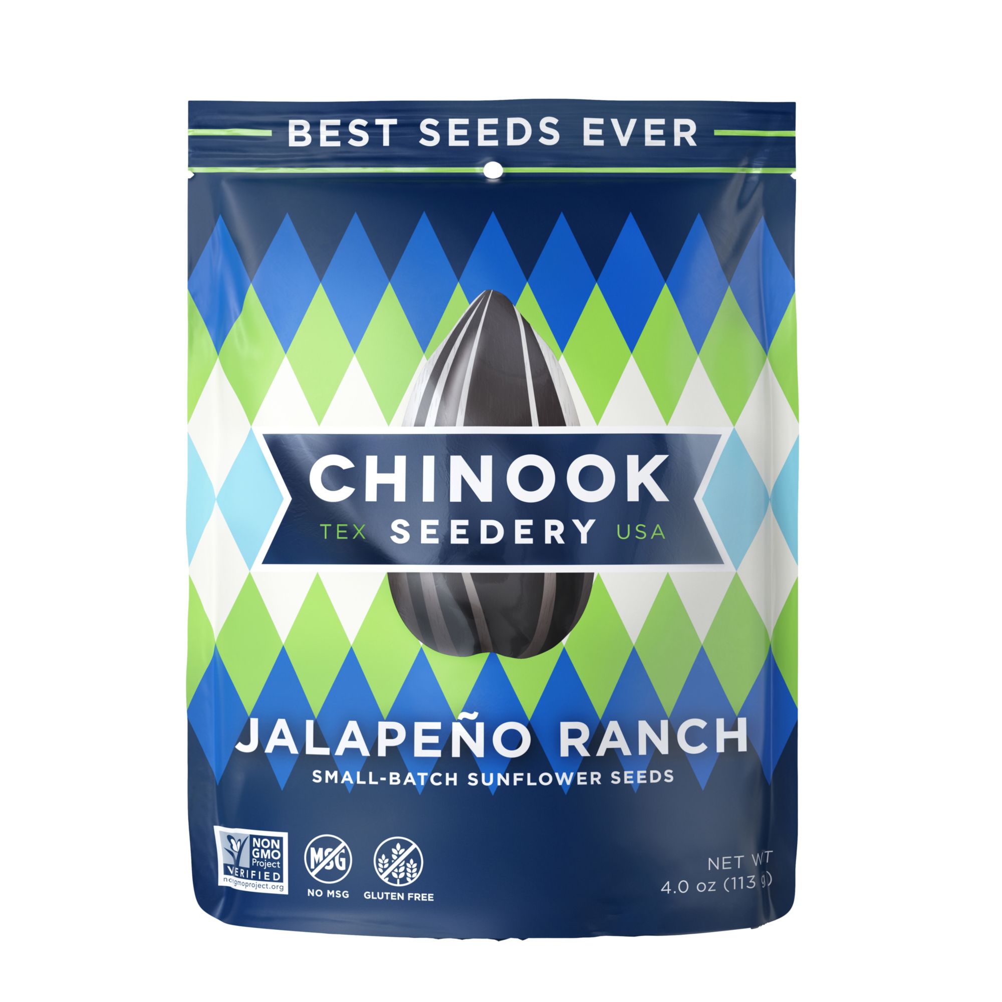 Chinook Seedery Jalapeño Ranch Sunflower Seeds product image