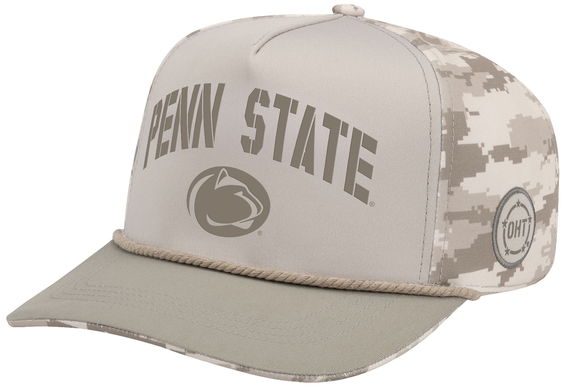 Colosseum Adult Penn State Nittany Lions White Sand Adjustable Hat product image
