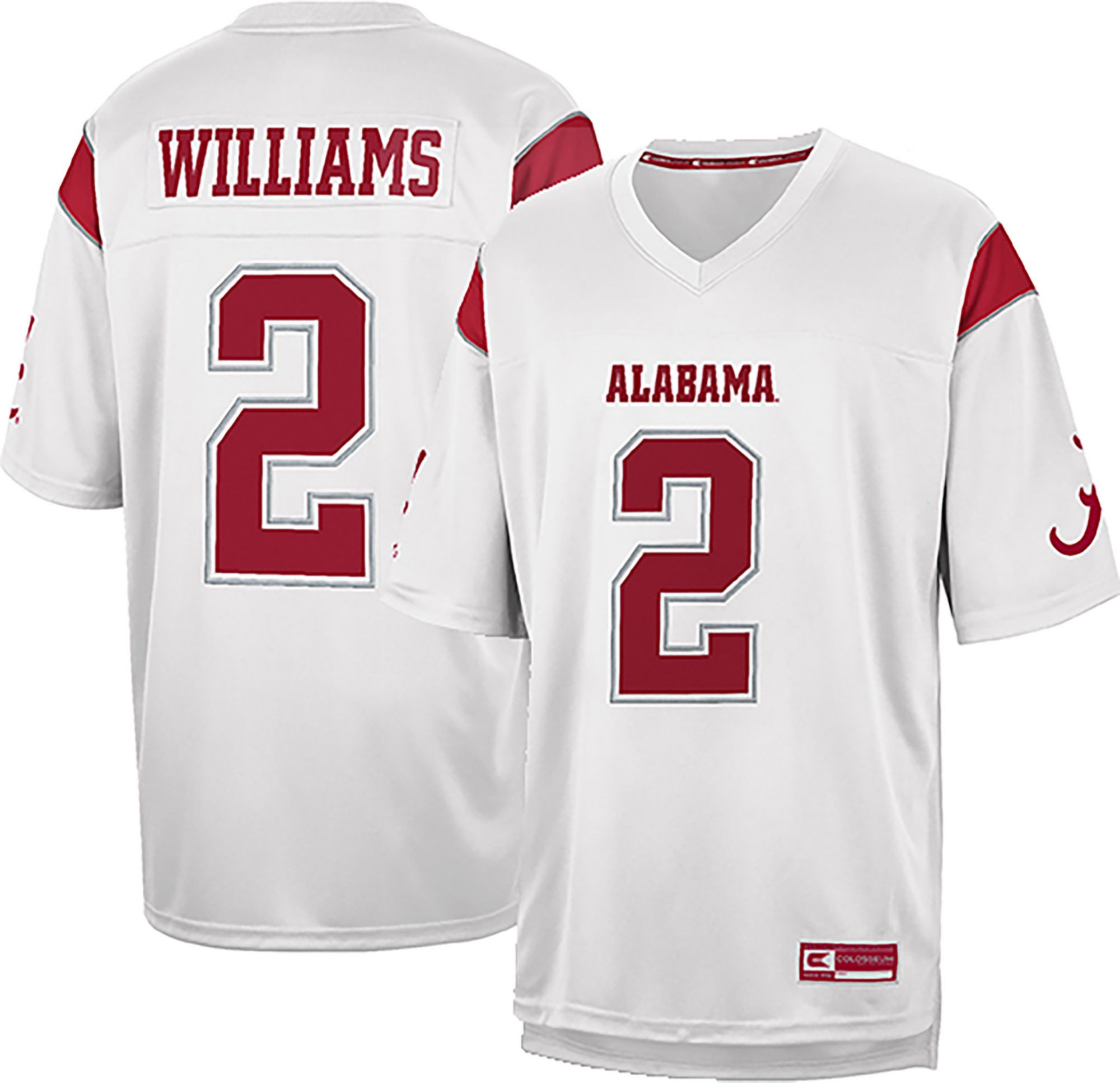 Colosseum Men's Alabama Crimson Tide Ryan Williams #2 White Jersey product image