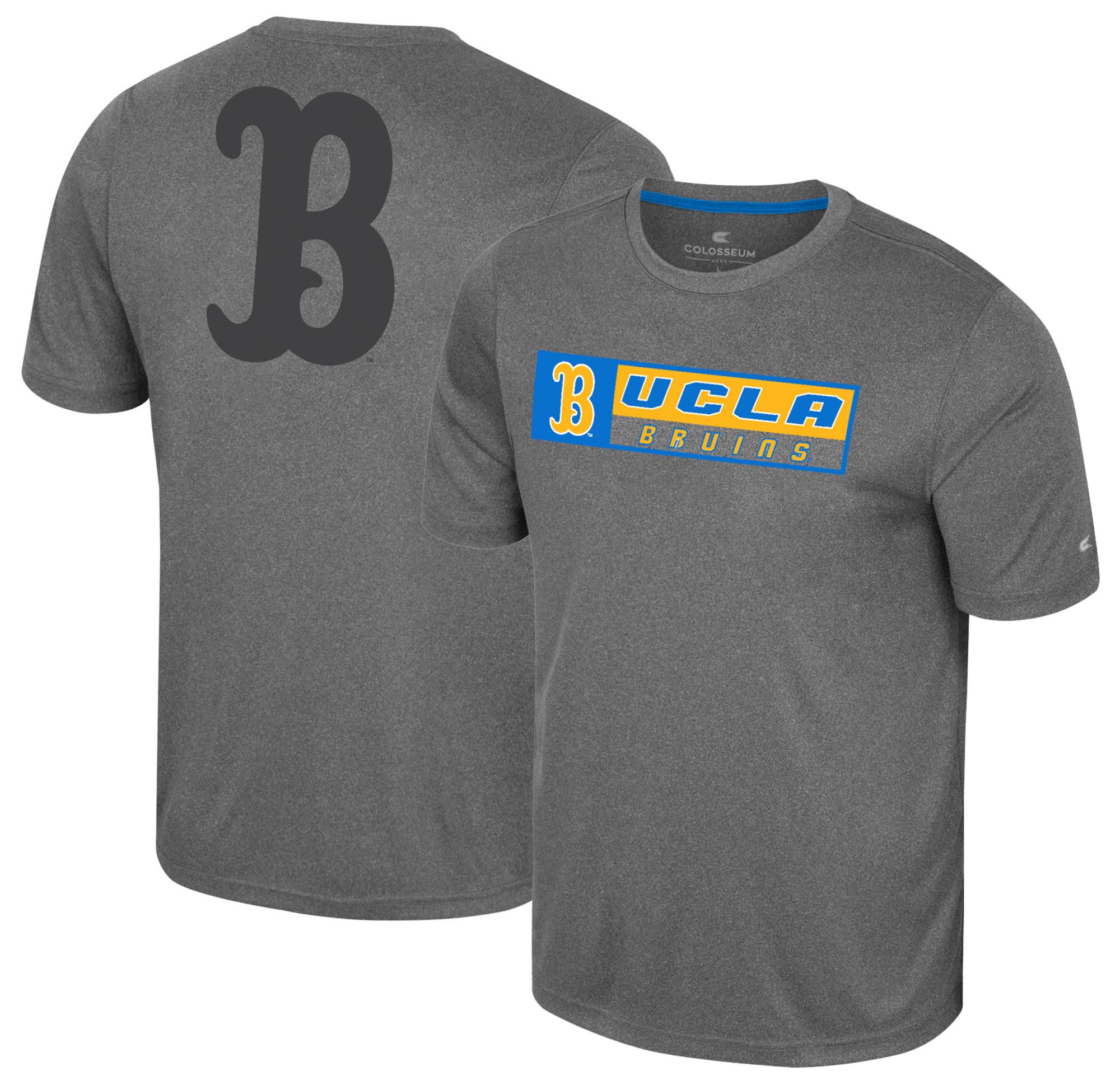 Colosseum Men's UCLA Bruins Heather Charcoal Twin T-Shirt product image