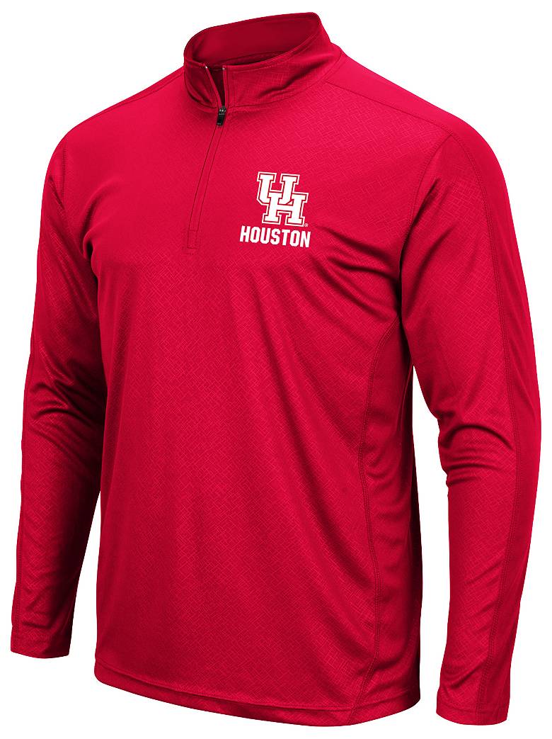 Colosseum Men's Houston Cougars Red Promo 1/4 Zip | Dick's Colosseum Men's Houston Cougars Red Promo 1/4 Zip | Dick's