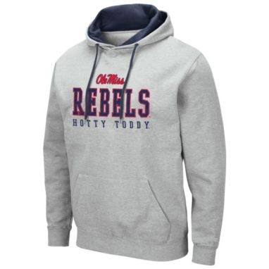 sorry, Colosseum Men's Ole Miss Rebels Heather Grey Pullover Hoodie is currently out of stock