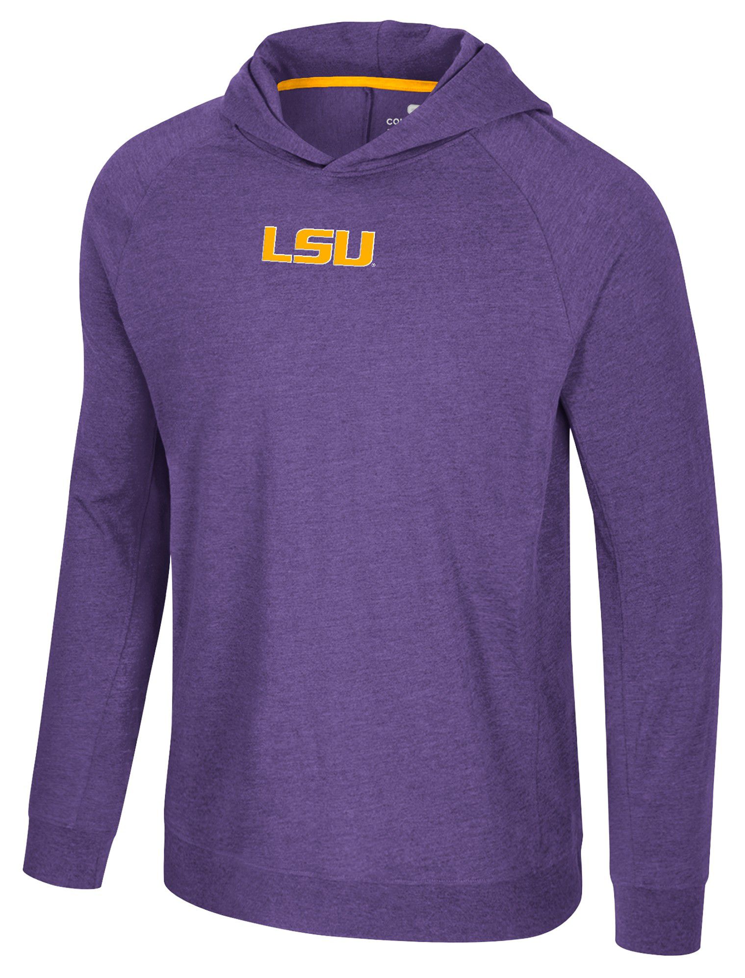 Colosseum Men's LSU Tigers Purple Long Sleeve Hoodie T-Shirt product image