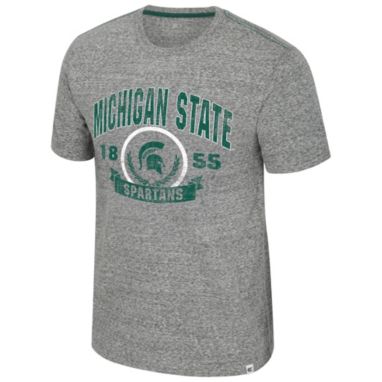 sorry, Colosseum Men's Michigan State Spartans Heather Grey Pop Pop Short Sleeve T-Shirt is currently out of stock