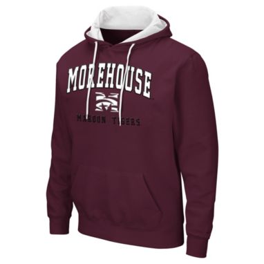 sorry, Colosseum Men's Morehouse College Maroon Tigers Maroon Pullover Hoodie is currently out of stock