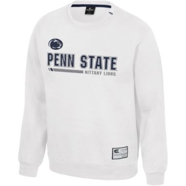sorry, Colosseum Men's Penn State Nittany Lions White Charlie Crew Pullover Sweatshirt is currently out of stock