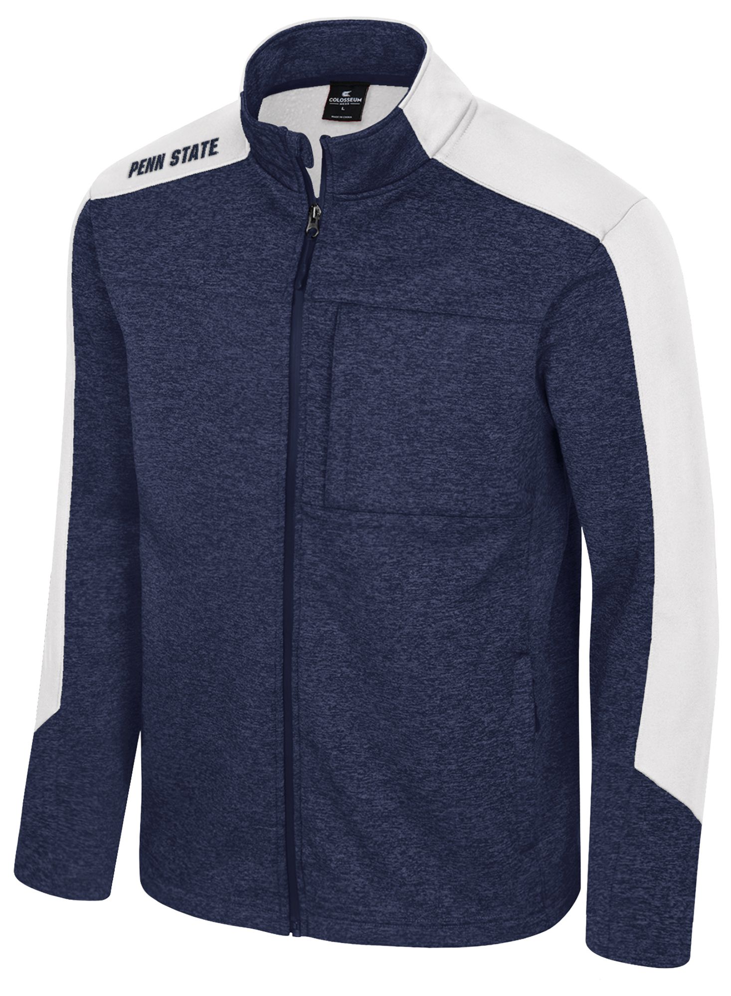 Colosseum Men's Penn State Nittany Lions Navy Full-Zip New Dad Jacket product image