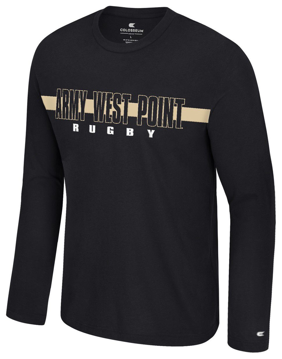 Colosseum Men's Army West Point Black Knights Black Bar Long Sleeve T-Shirt product image