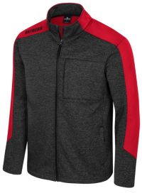 Colosseum Men's Rutgers Scarlet Knights Black Full-Zip New Dad Jacket ...