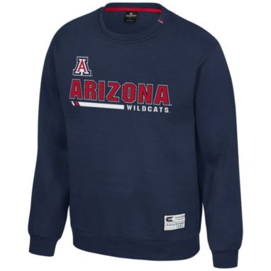 sorry, Colosseum Men's Arizona Wildcats Navy Charlie Crew Pullover Sweatshirt is currently out of stock