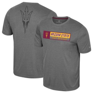 sorry, Colosseum Men's Arizona State Sun Devils Heather Charcoal Twin T-Shirt is currently out of stock