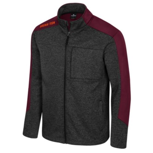 Colosseum Men's Virginia Tech Hokies Maroon 1/4 Zip Pullover