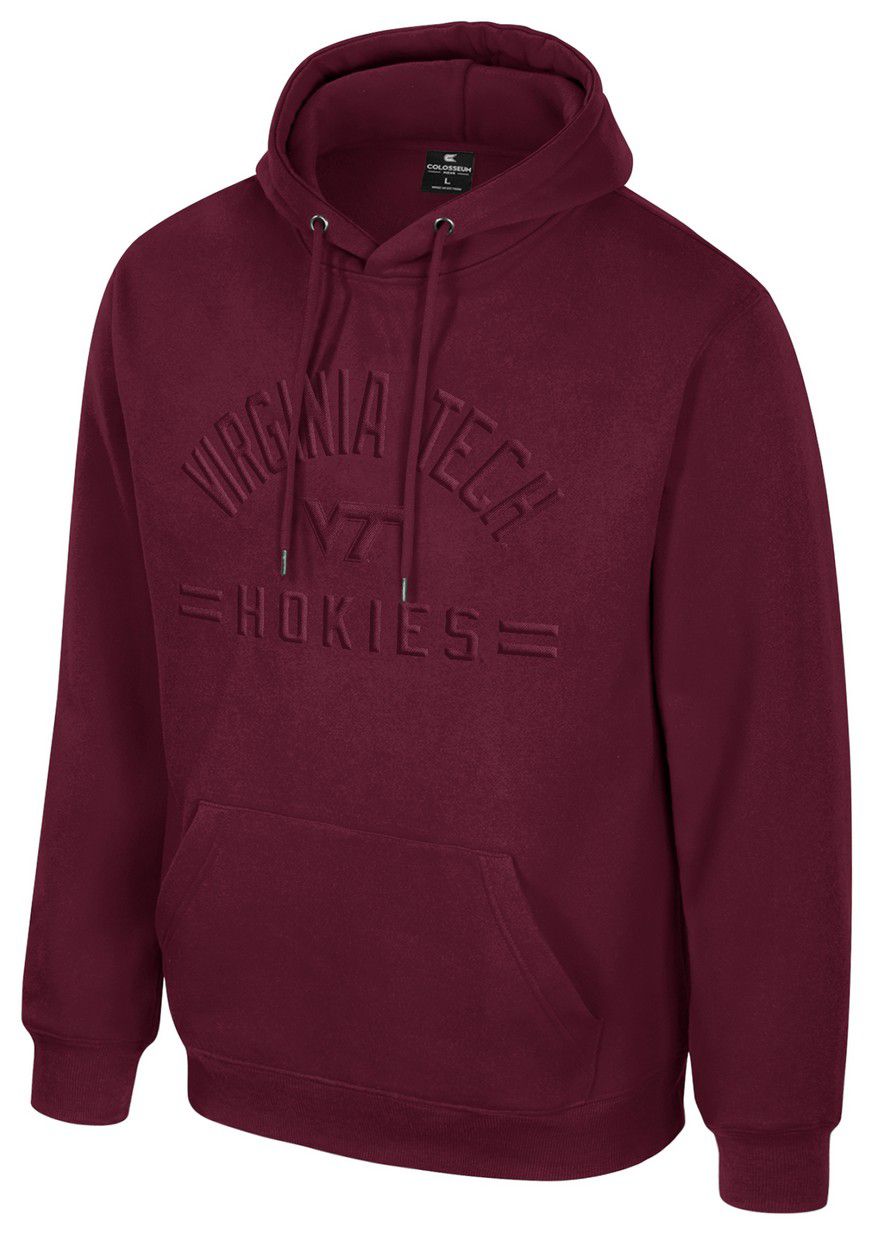 Colosseum Men's Virginia Tech Hokies Maroon New Member Pullover Hoodie product image