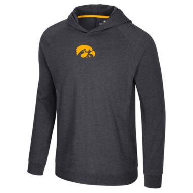 sorry, Colosseum Men's Iowa Hawkeyes Black Long Sleeve Hoodie T-Shirt is currently out of stock