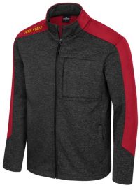 Colosseum Men's Iowa State Cyclones Black Full-Zip New Dad Jacket ...