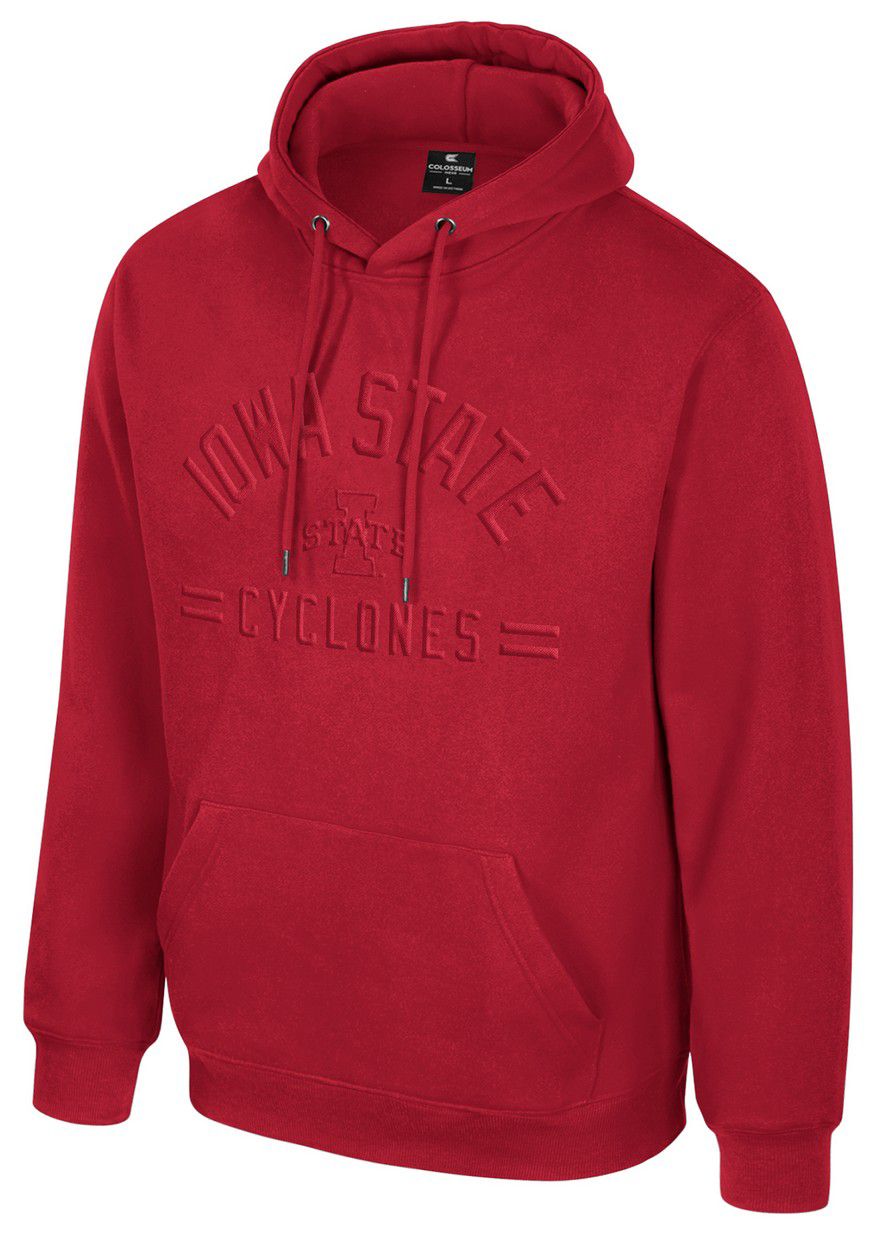 Colosseum Men's Iowa State Cyclones Cardinal New Member Pullover Hoodie product image