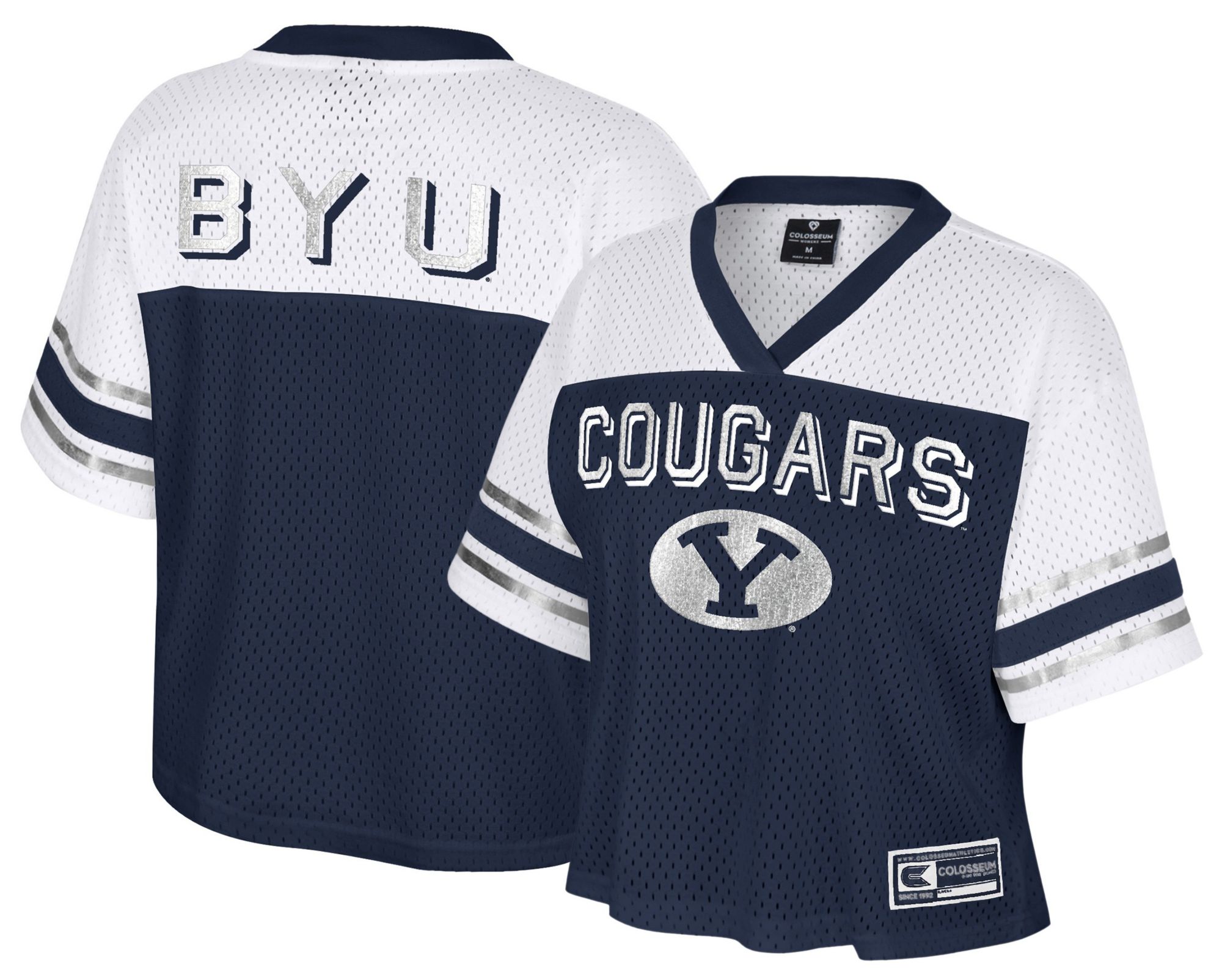 Colosseum Women's BYU Cougars NAVY Posh Jersey product image