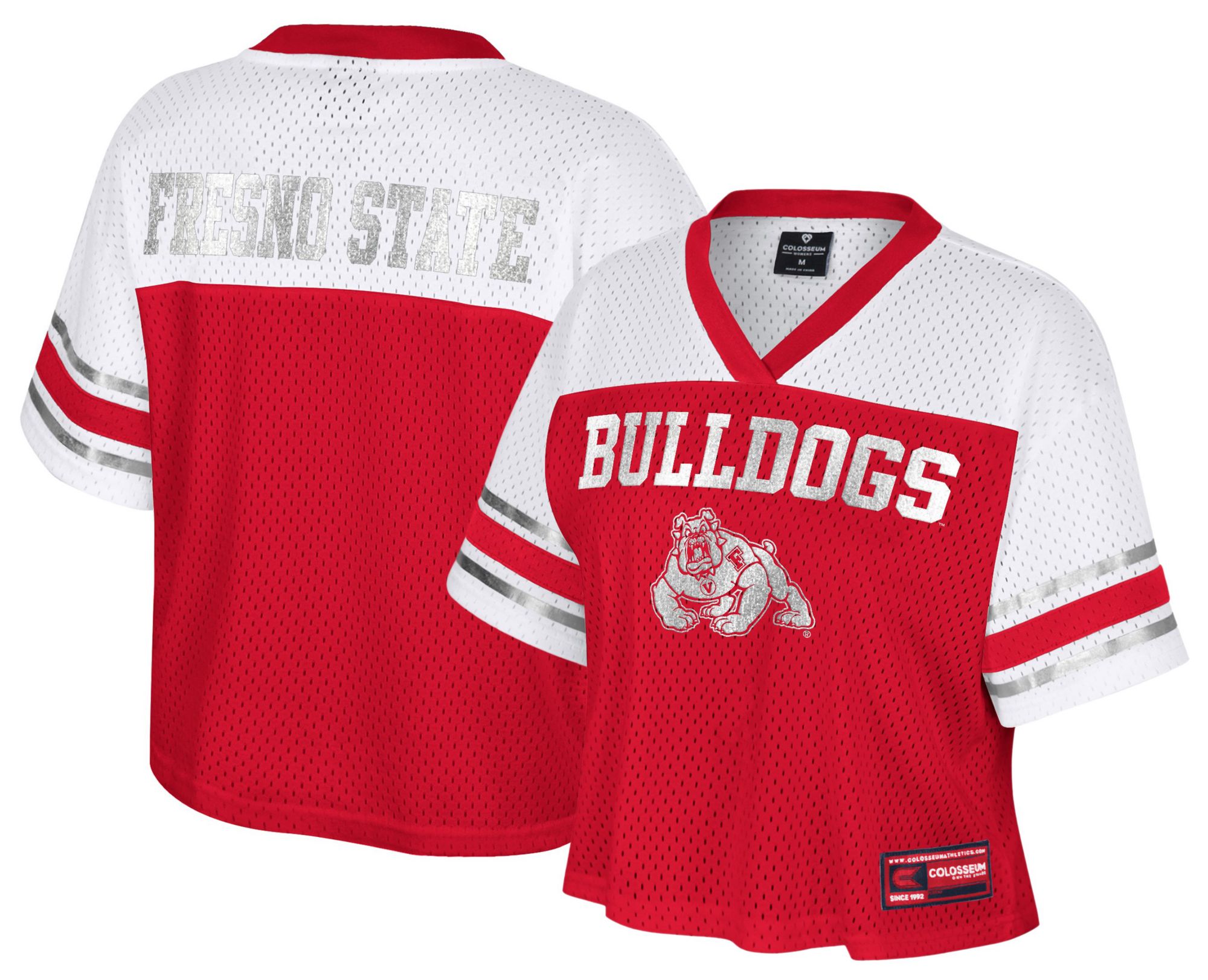 Colosseum Women's Fresno State Bulldogs Red Posh Jersey product image