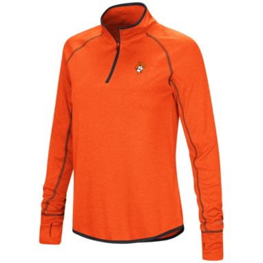 sorry, Colosseum Women's Oklahoma State Cowboys Orange Micro Mesh Promo Quarter-Zip Jacket is currently out of stock