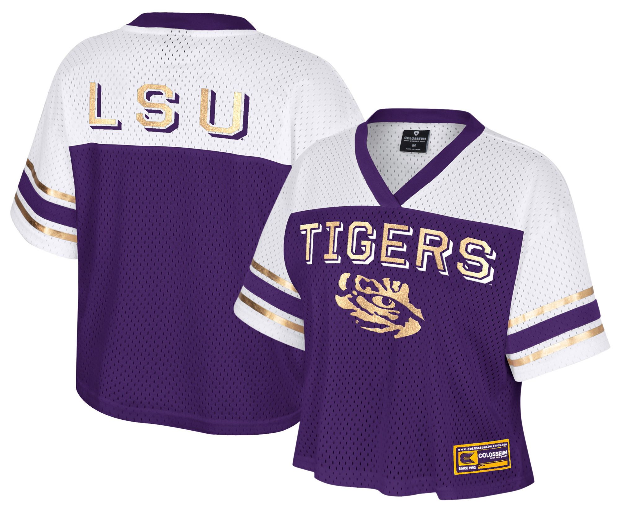 Colosseum Women's LSU Tigers Purple Posh Jersey product image