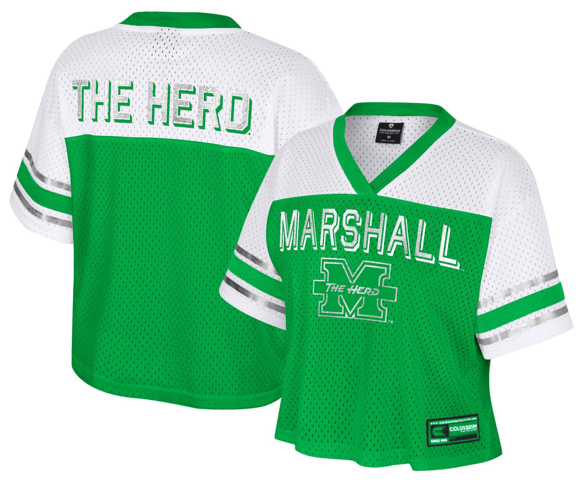 Colosseum Women's Marshall Thundering Herd Kelly Green Posh Jersey product image