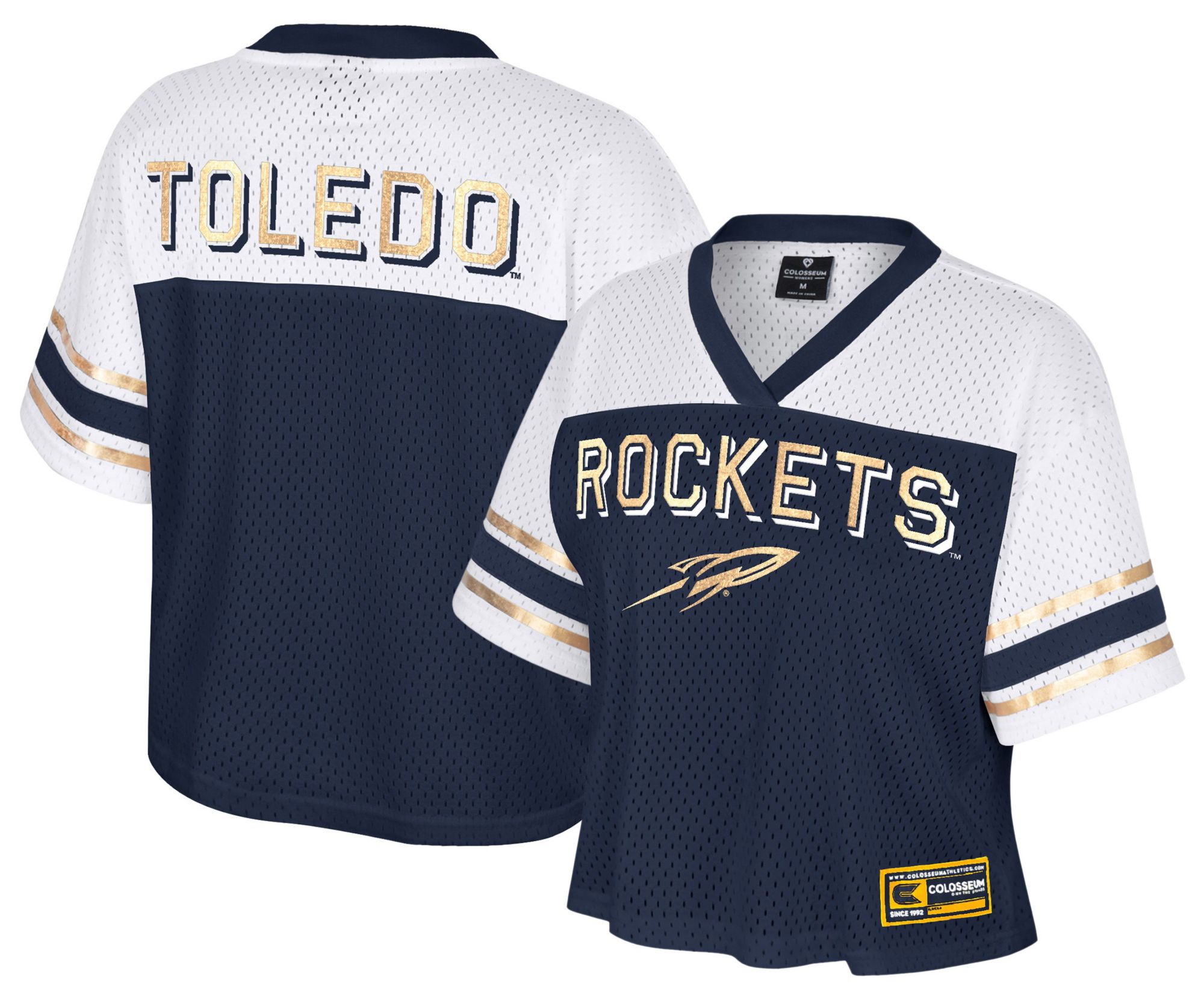Colosseum Women's Toledo Rockets NAVY Posh Jersey product image