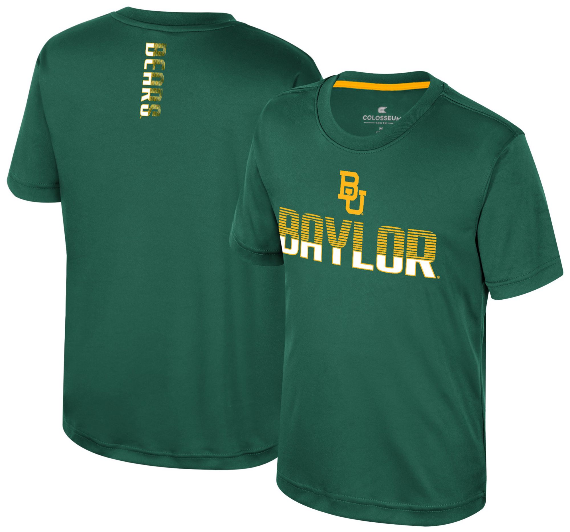 Colosseum Youth Baylor Bears Green Simon Poly Short Sleeve T-Shirt product image