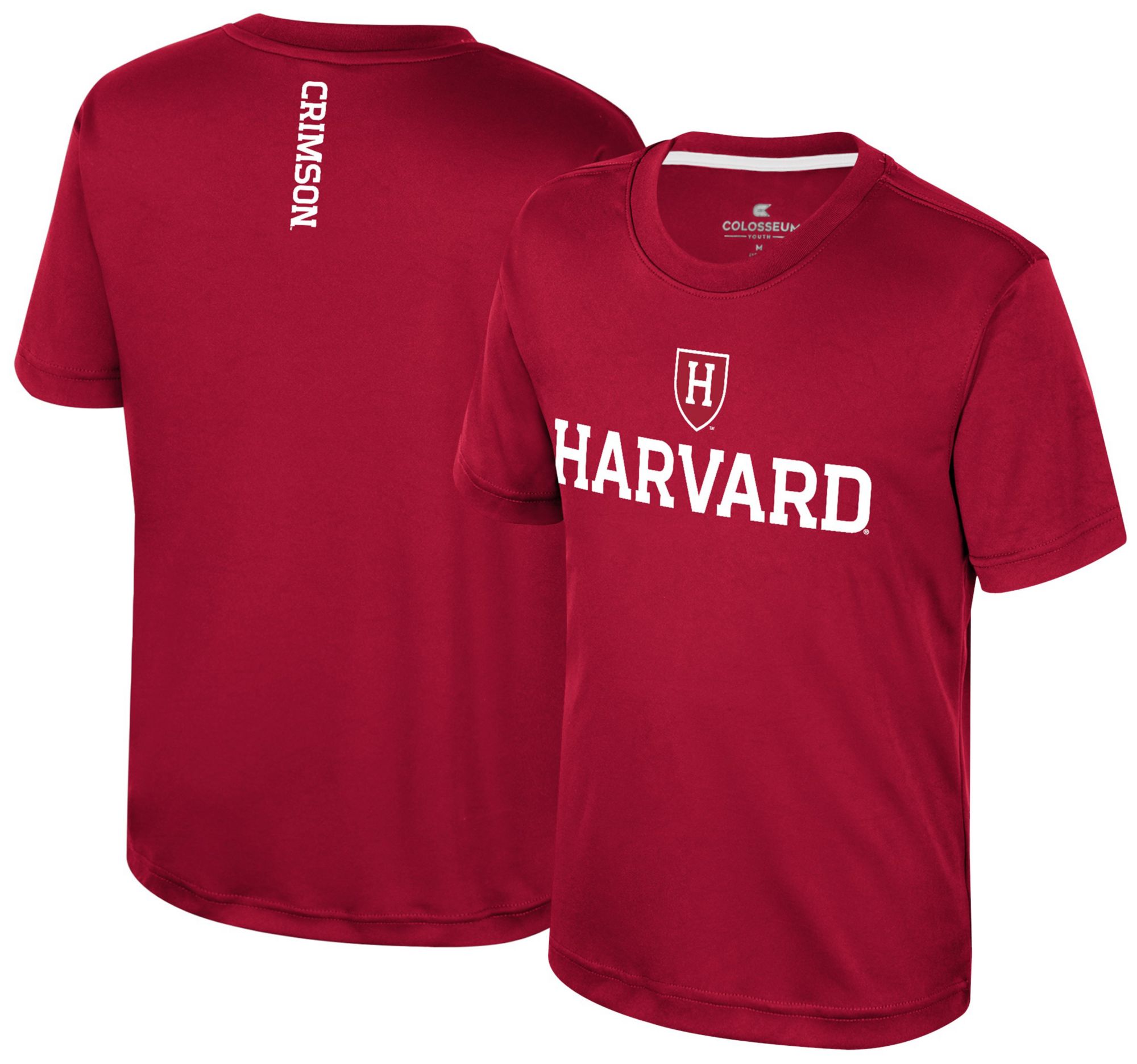 Colosseum Youth Harvard Crimson Cardinal Simon Poly Short Sleeve T-Shirt product image