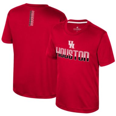 sorry, Colosseum Youth Houston Cougars Red Simon Poly Short Sleeve T-Shirt is currently out of stock