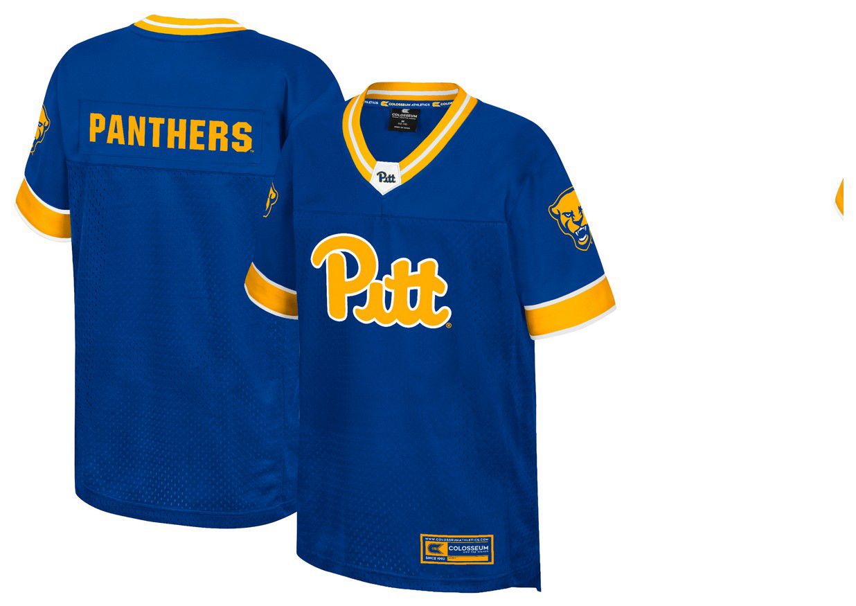 Colosseum Youth Pitt Panthers Royal Football Jersey product image