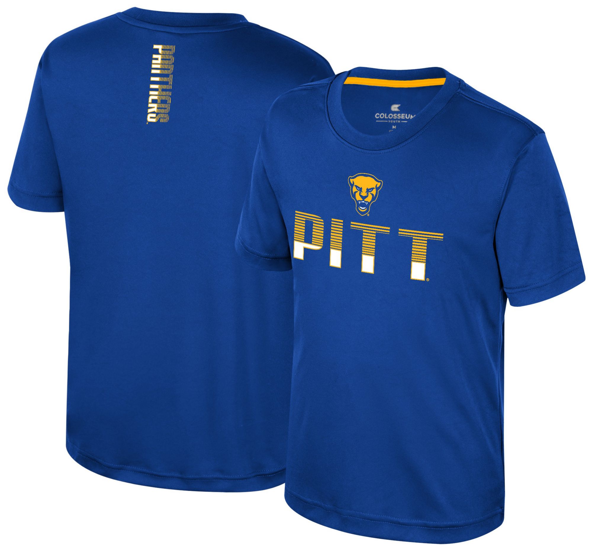 Colosseum Youth Pitt Panthers Royal Simon Poly Short Sleeve T-Shirt product image