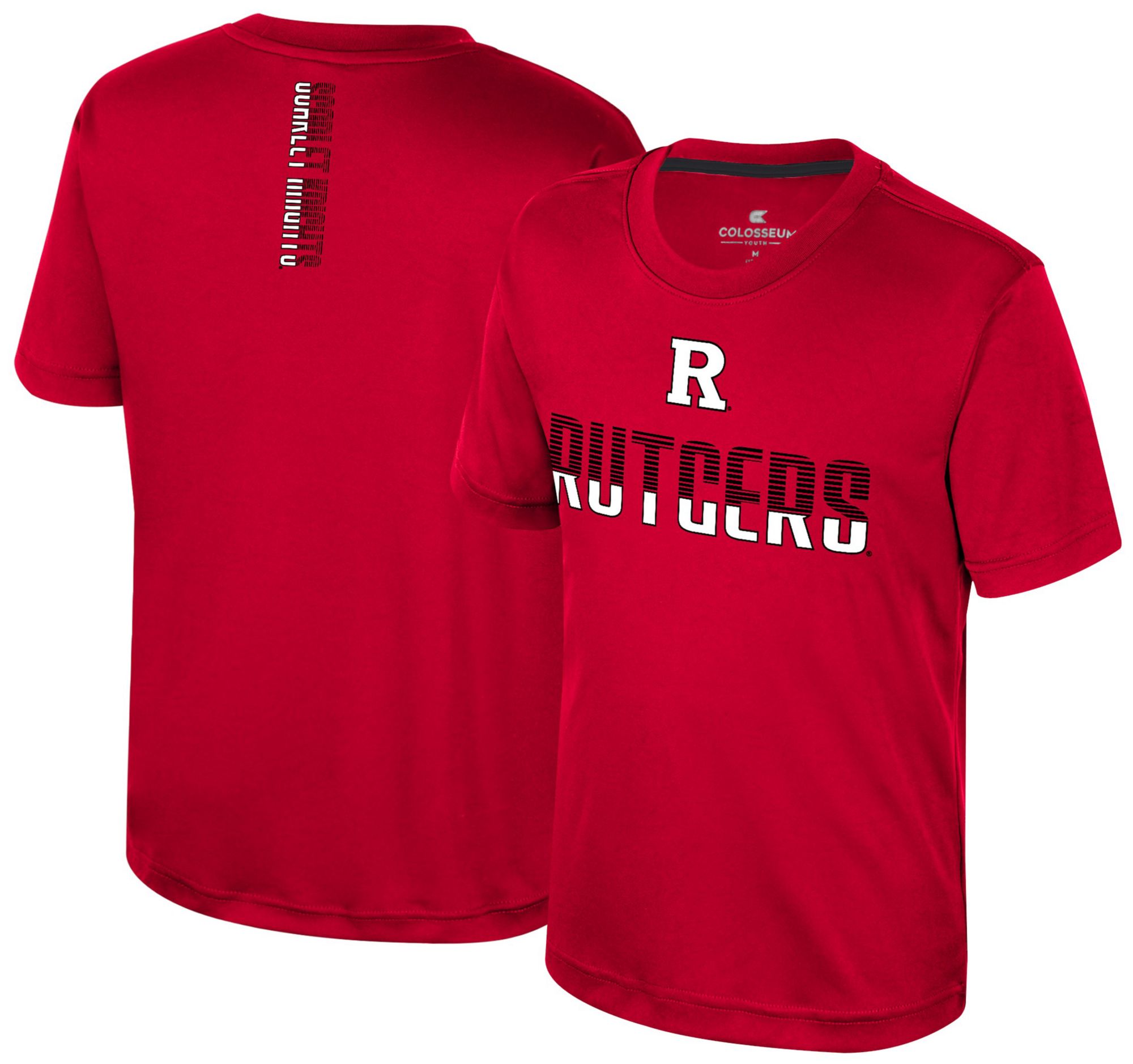 Colosseum Youth Rutgers Scarlet Knights Red Simon Poly Short Sleeve T-Shirt product image