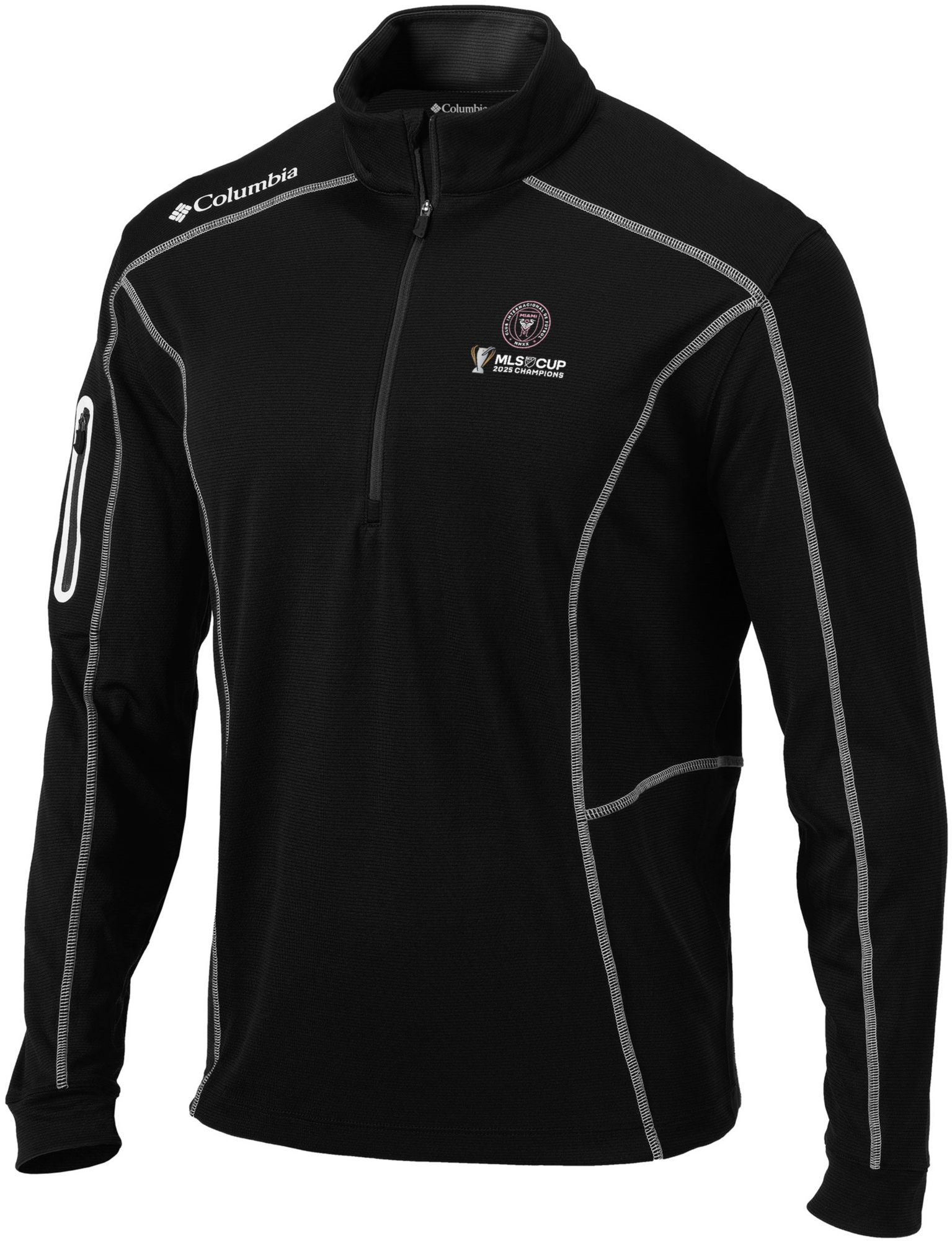 Columbia Adult 2025 MLS Cup Champions Inter Miami CF Quarter-Zip Pullover product image