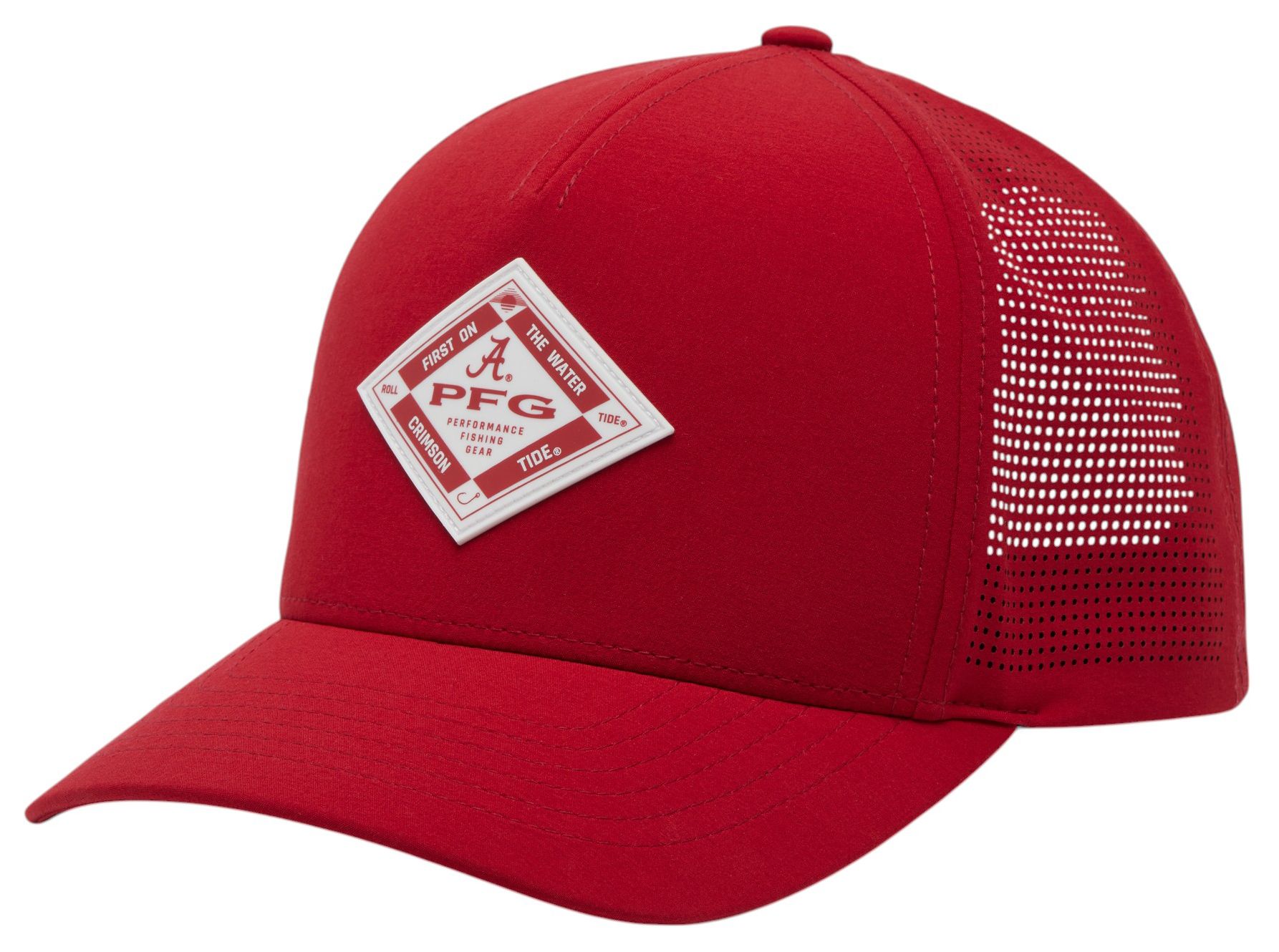 Columbia Adult Alabama Crimson Tide Red Velvet Adjustable Elite 3D Stretch Snap Hat product image