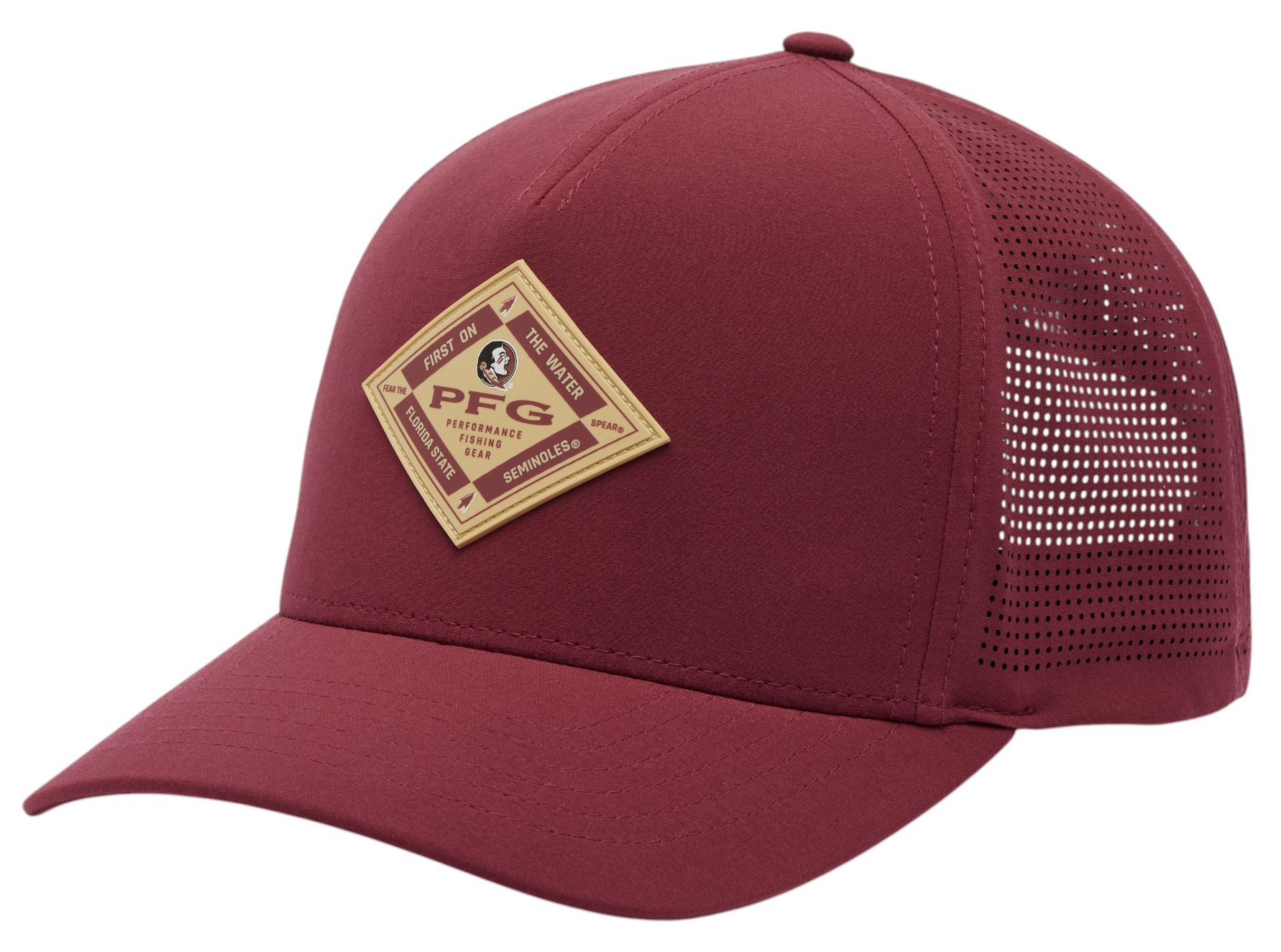 Columbia Adult Florida State Seminoles Cabernet Adjustable Elite 3D Stretch Snap Hat product image