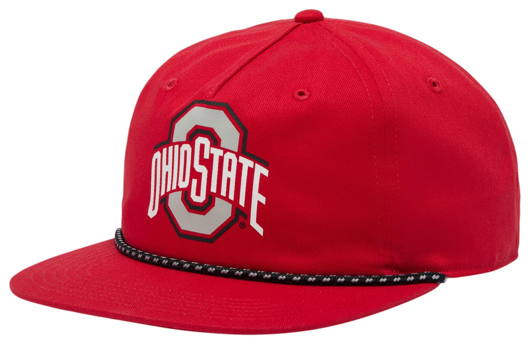 Columbia Adult Ohio State Buckeyes Intense Red PFG Back Tack Snapback Hat product image