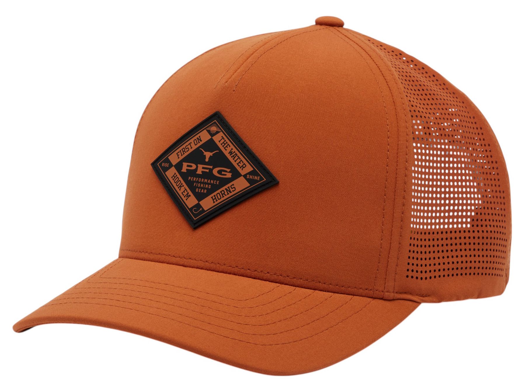 Columbia Adult Texas Longhorns Cedar Adjustable Elite 3D Stretch Snap Hat product image