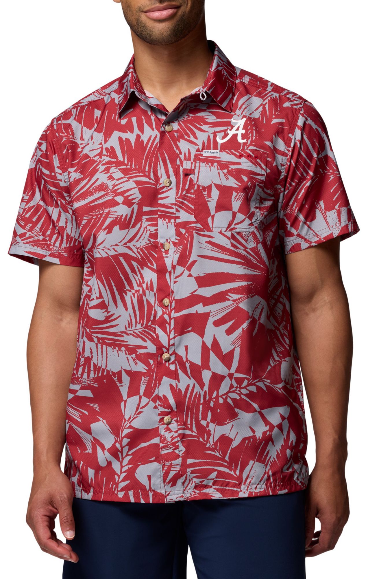 Columbia Men's Alabama Crimson Tide Red Velvet Super Slack Tide T-Shirt product image