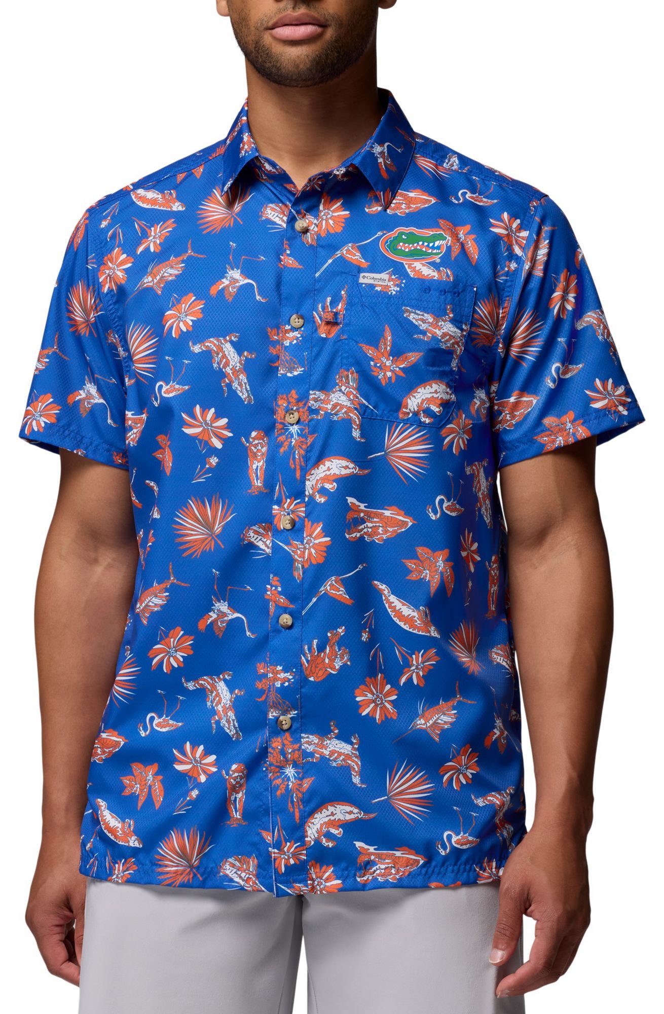 Columbia Men's Florida Gators Azul Super Slack Tide T-Shirt product image