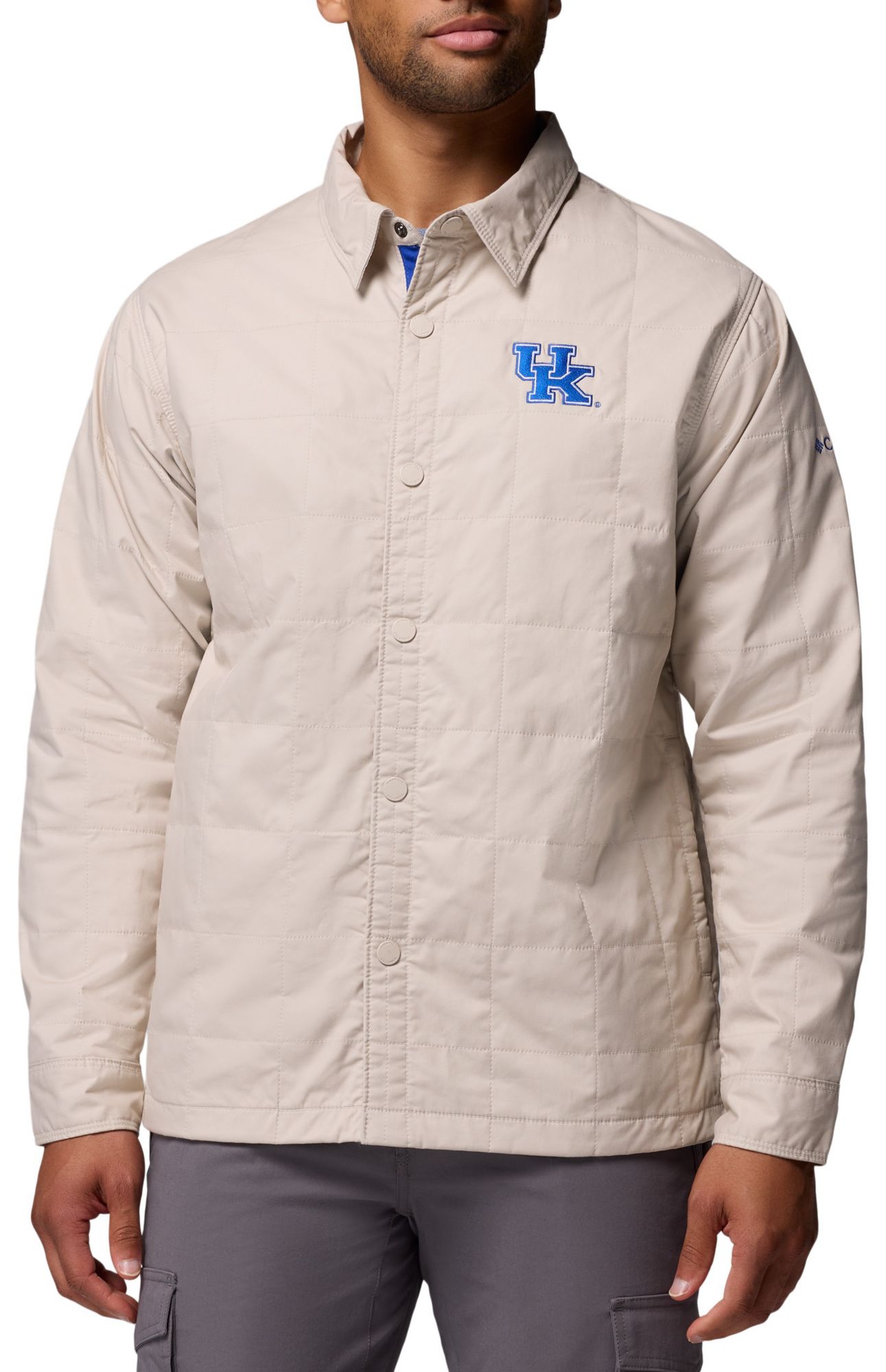 Columbia Men's Kentucky Wildcats Dark Stone Campus Roam Quilted Jacket product image