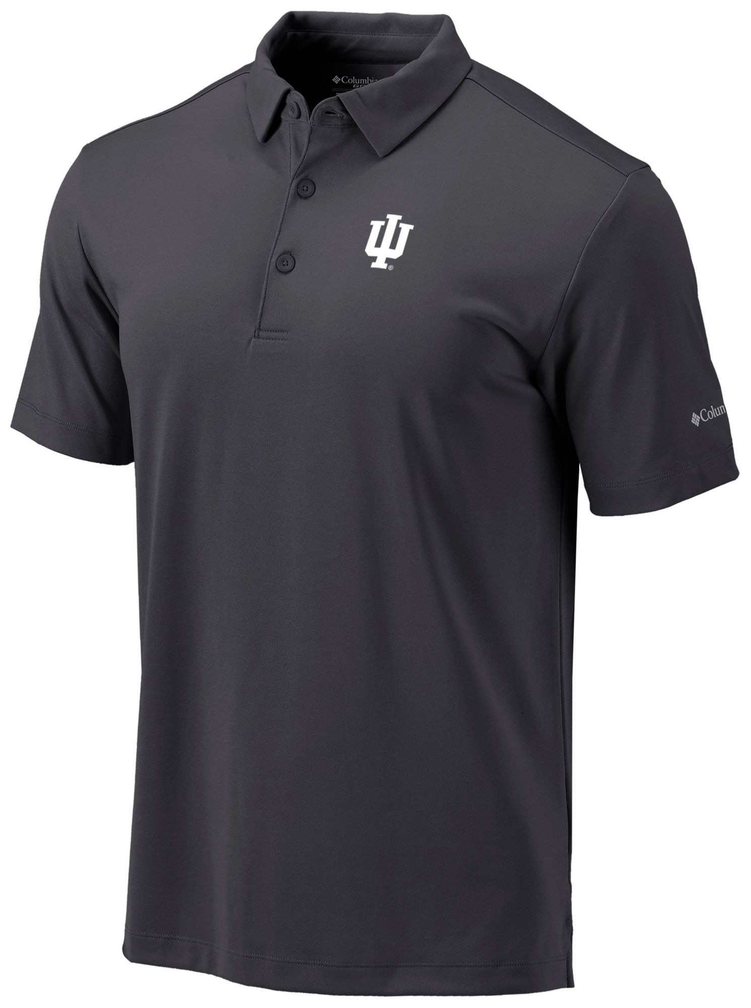 Columbia Men's Indiana Hoosiers Forged Iron Drive Polo product image